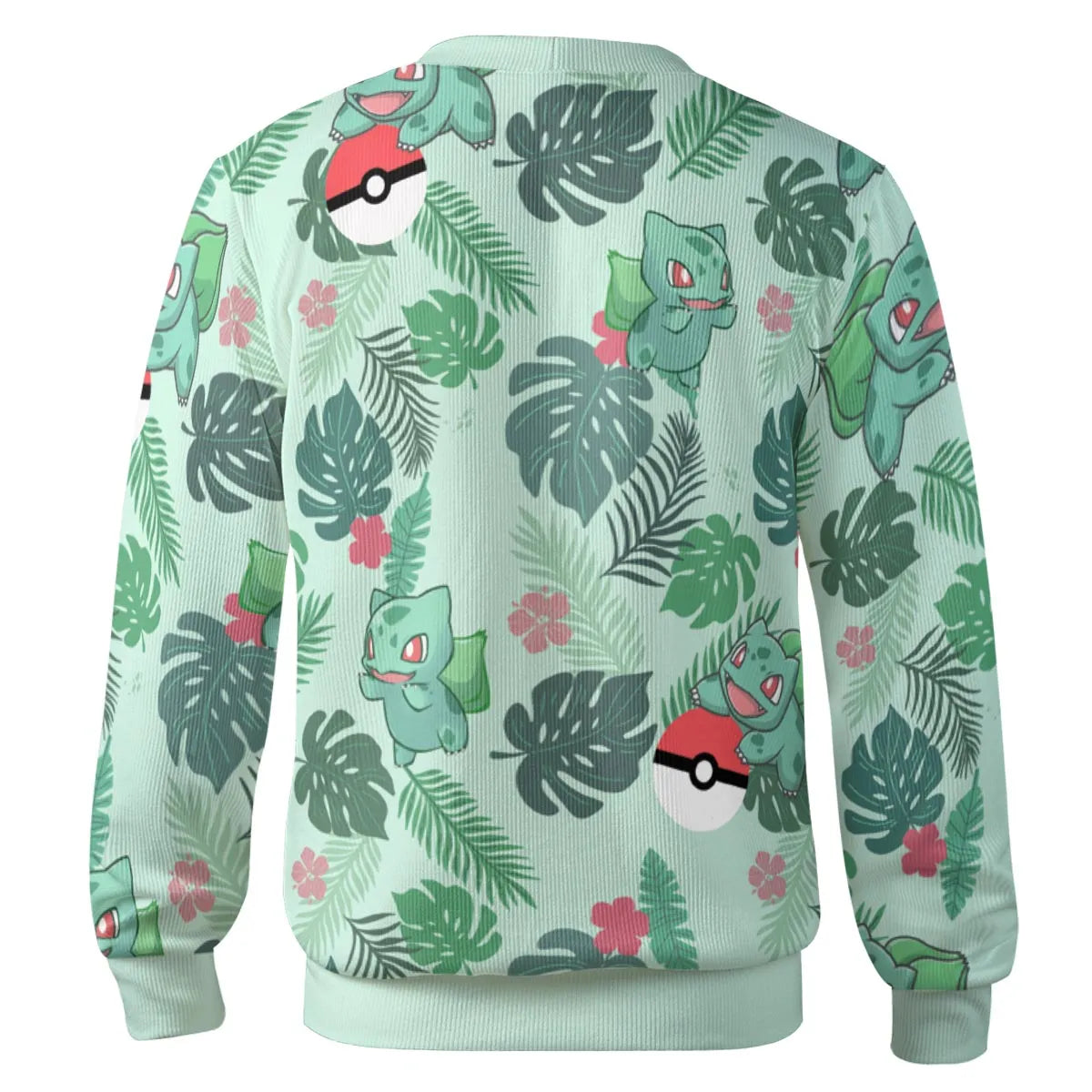 Bulbasaur Pokemon Pattern Cardigan