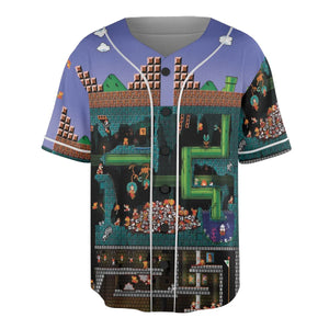 The Pit Super Mario Unisex Baseball Jersey