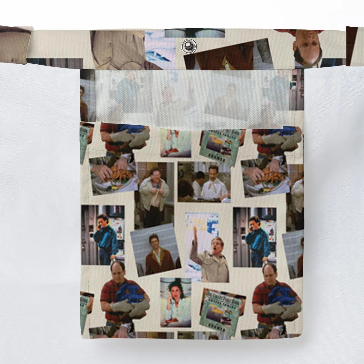 Seinfeld Famous Scenes Large Tote Bag