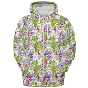 Muppet Mania The Muppets All-over Print Hoodie