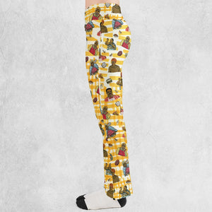 The Nutty Professor Characters Flare Leggings