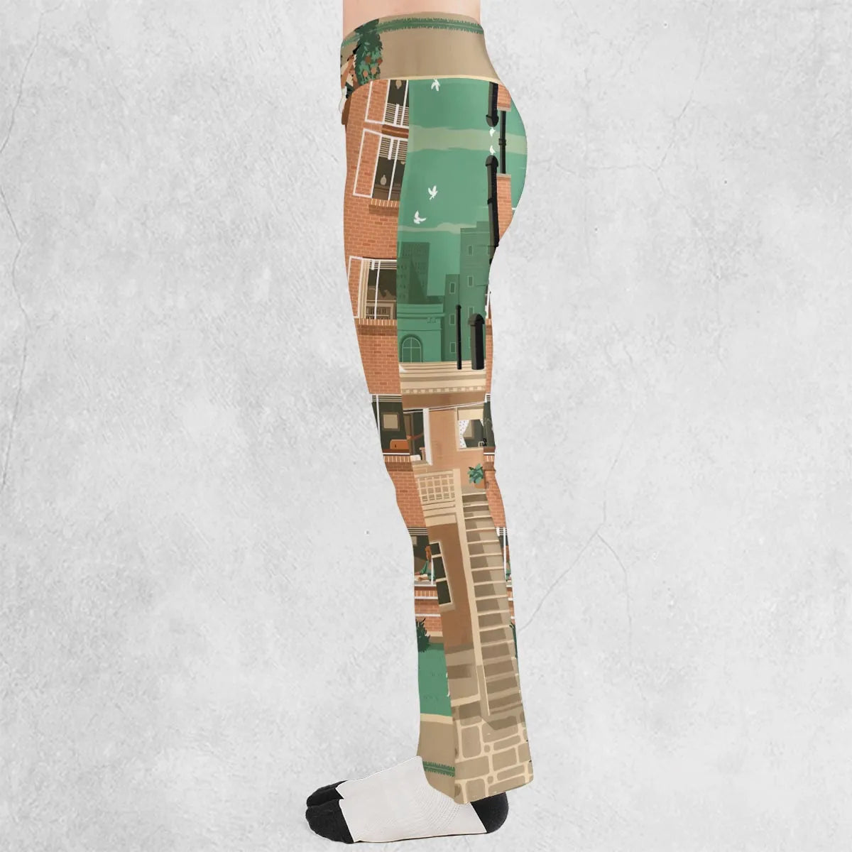 Rear Window Flare Leggings