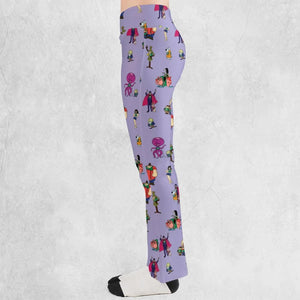 Really Rotten Scooby's All-Star Laff-A-Lympics Flare Leggings