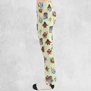 Ewoks Characters Star Wars Flare Leggings