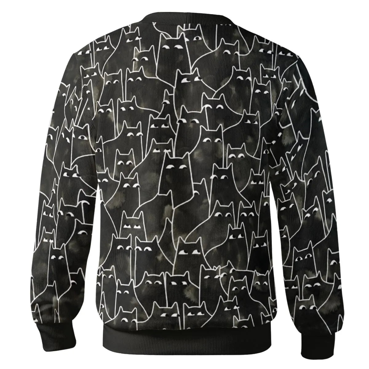Suspicious Cats Funny Cat Cardigan