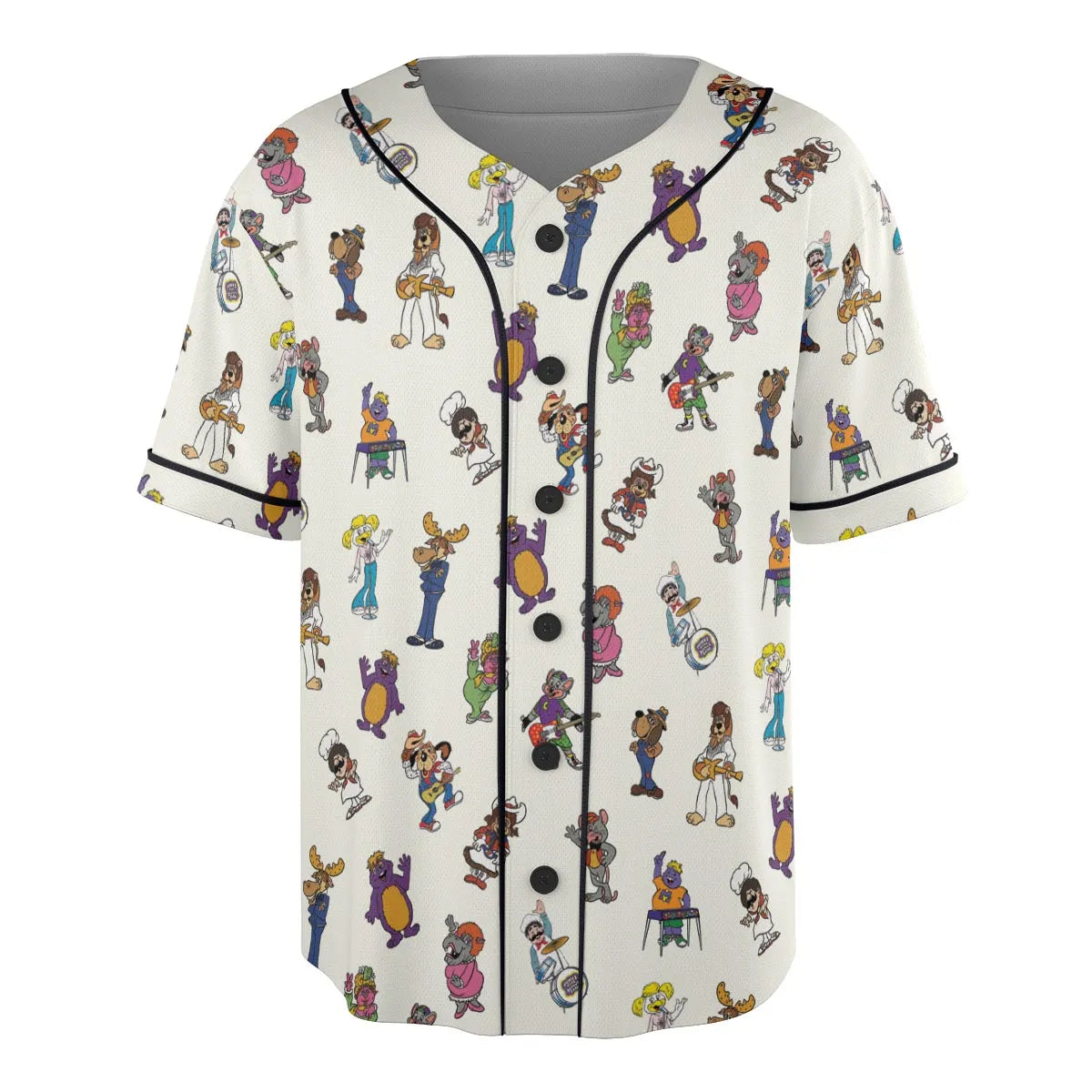 80s Pizza Time Theater Chuck E Cheese Unisex Baseball Jersey