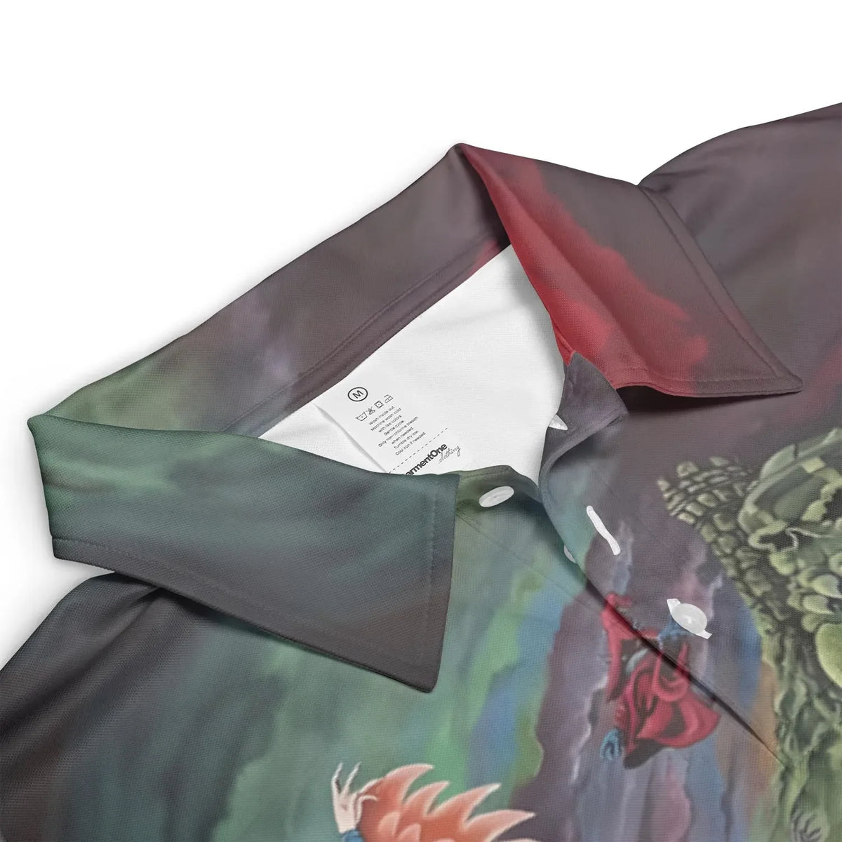 MOTU Castle Grayskull Battle AOP Men/Women Polo Shirt