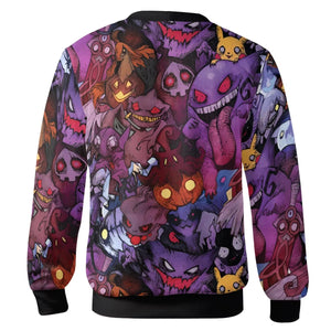 Scaries Poison Pokemon Cardigan