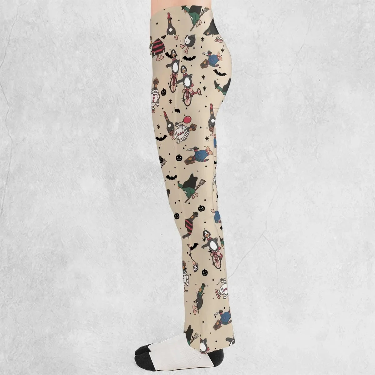 Quack Killer Horror Flare Leggings