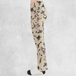 Quack Killer Horror Flare Leggings