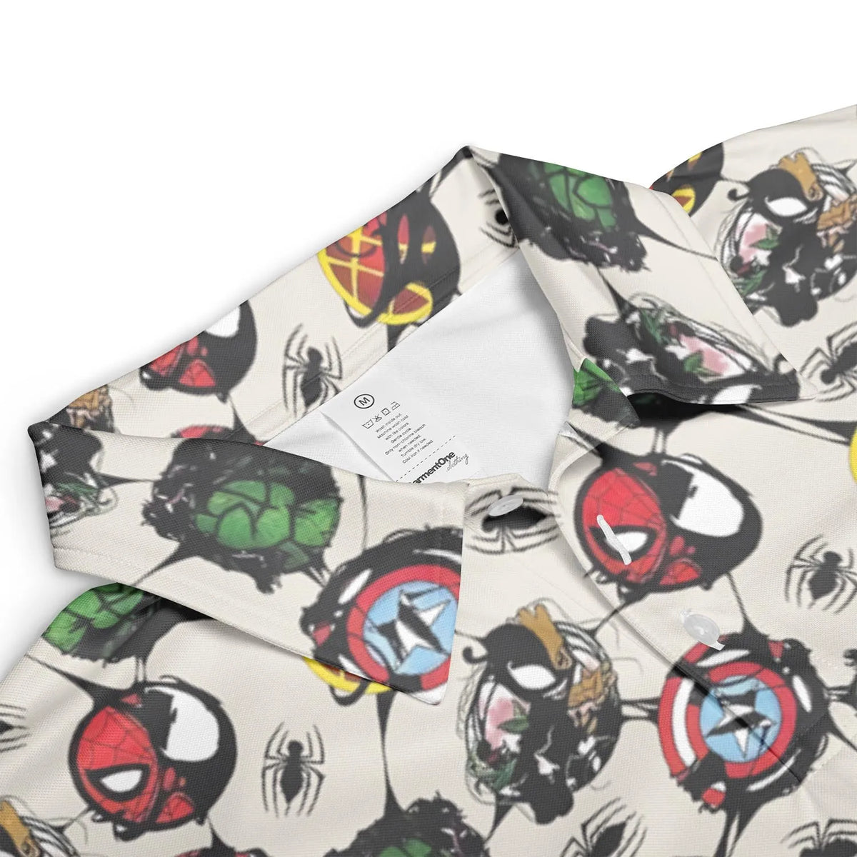 Spider Venom Pattern AOP Men/Women Polo Shirt