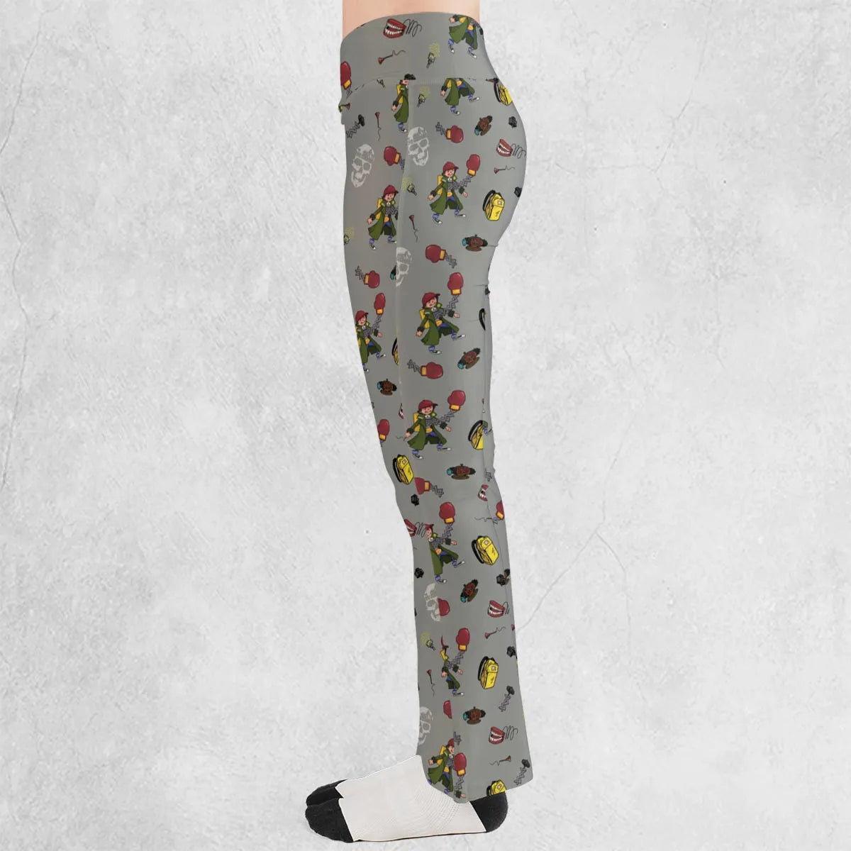 The Goonies Data Invention Flare Leggings