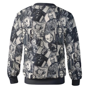 Halloween Horror Villains Cardigan