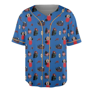 Jason Vorhees Camp Crystal Lake Halloween Unisex Baseball Jersey