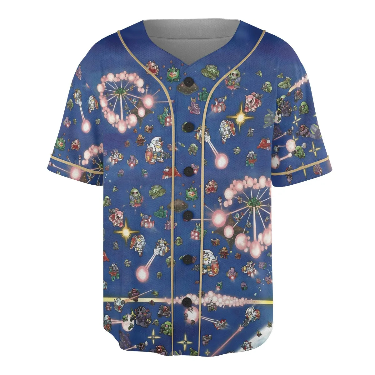 SD Gundam Battle Unisex Baseball Jersey