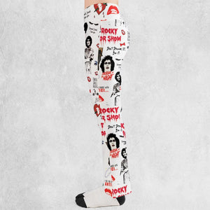 The Rocky Horror Picture Show Pattern Flare Leggings