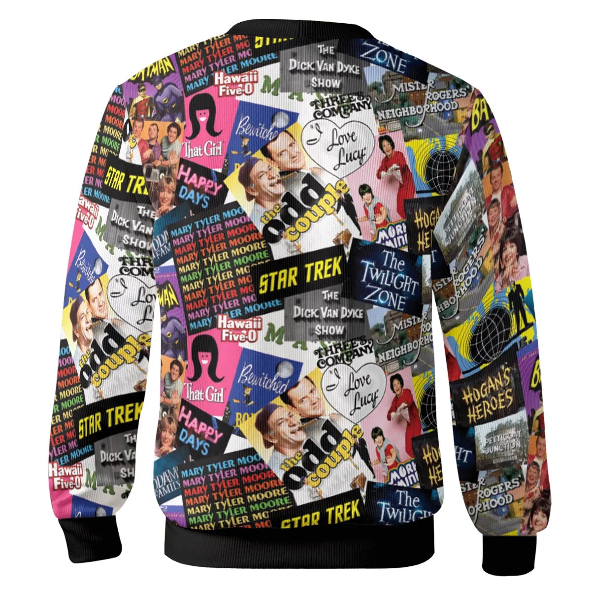 Classic Television Collage Cardigan