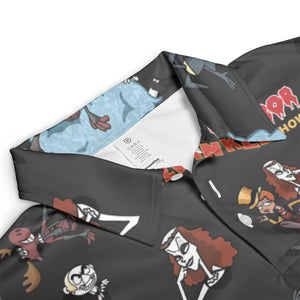 Rocky Horror Bullwinkle AOP Men/Women Polo Shirt