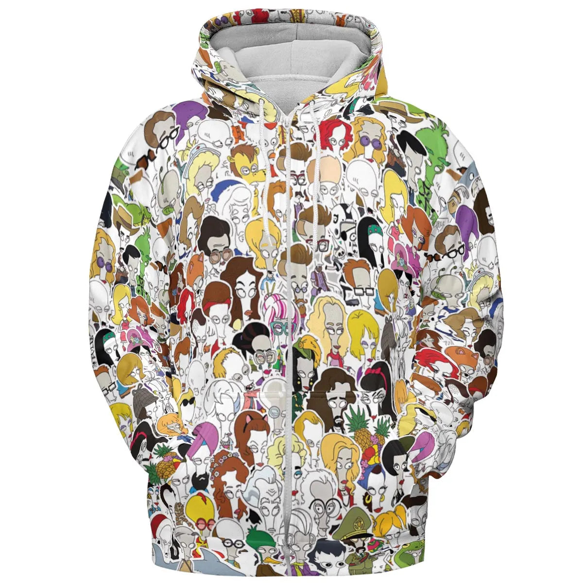 Roger the Alien American Dad All-over Print Hoodie