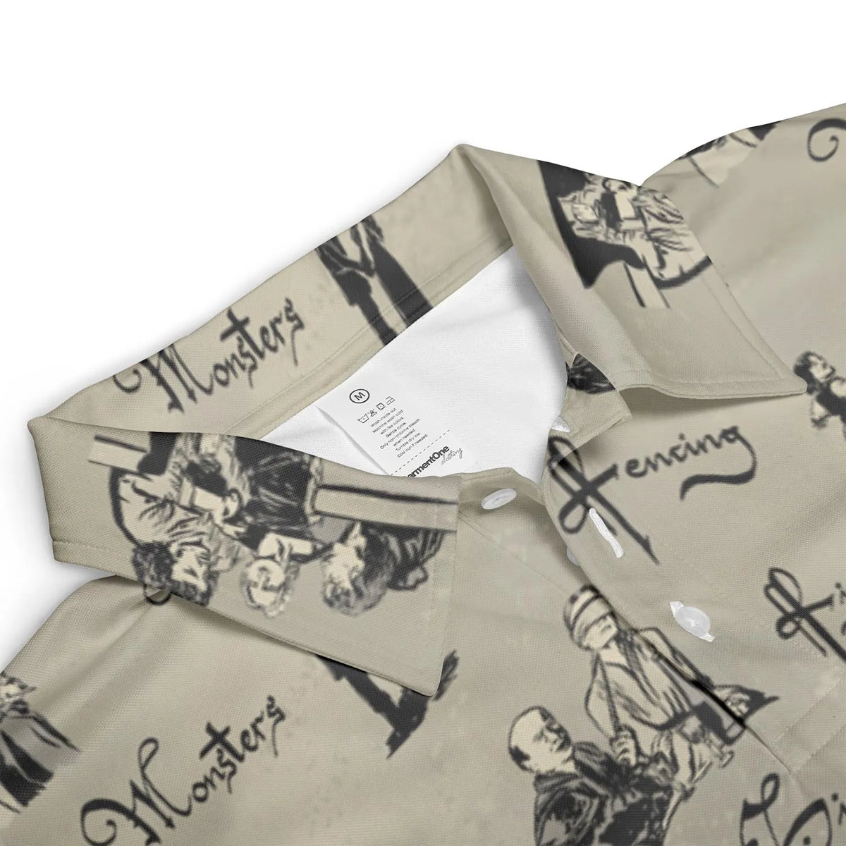 Hencing Fighting The Princess Bride AOP Men/Women Polo Shirt