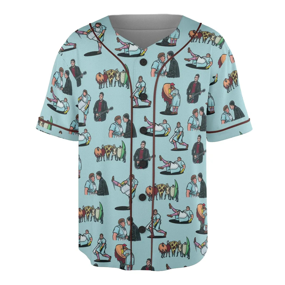 Lunch Lady Land SNL Unisex Baseball Jersey