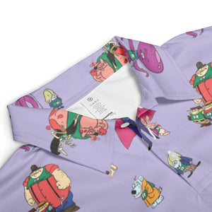Really Rotten Scooby's All-Star Laff-A-Lympics AOP Men/Women Polo Shirt