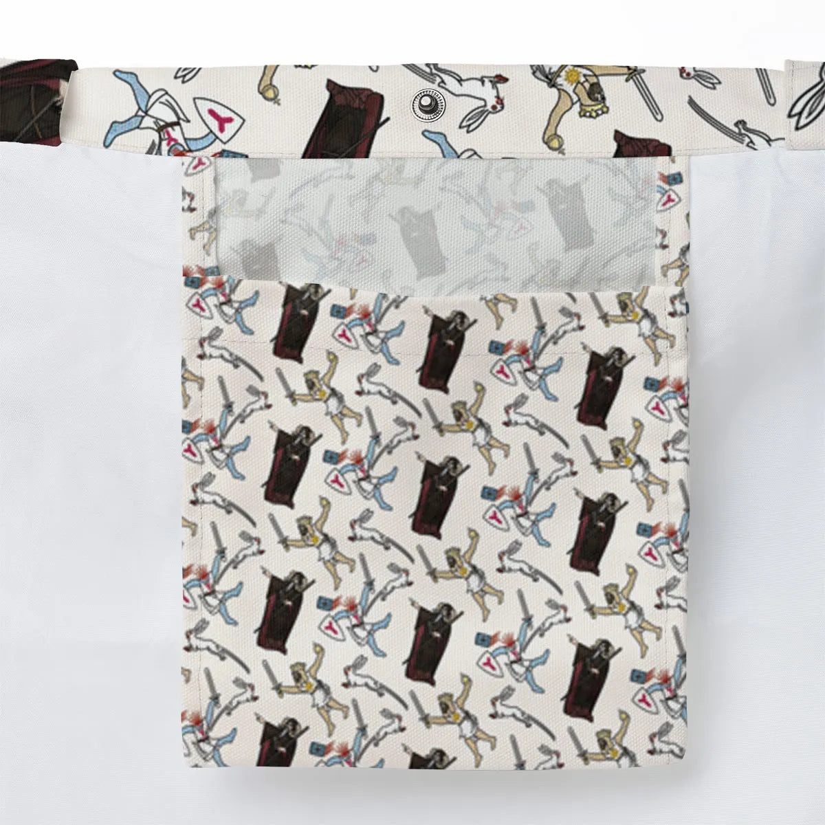 The Killer Rabbit Monty Python Large Tote Bag