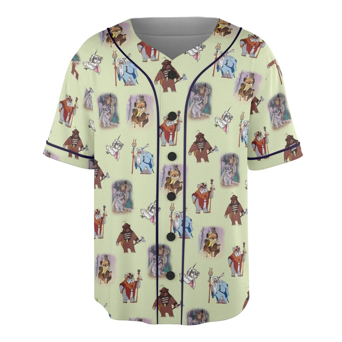 Ewoks Characters Star Wars Unisex Baseball Jersey