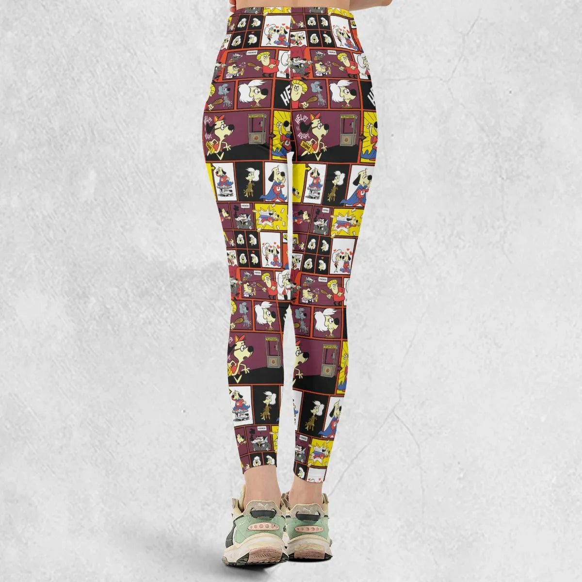 Underdog Cartoon Pattern Legging