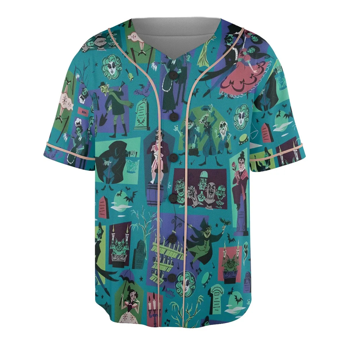 Haunted Chic Haunted Mansion Unisex Baseball Jersey