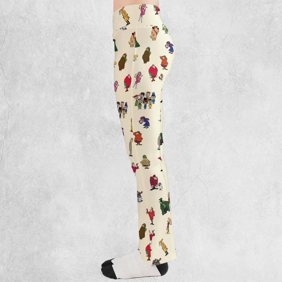 Wacky Races Characters Flare Leggings