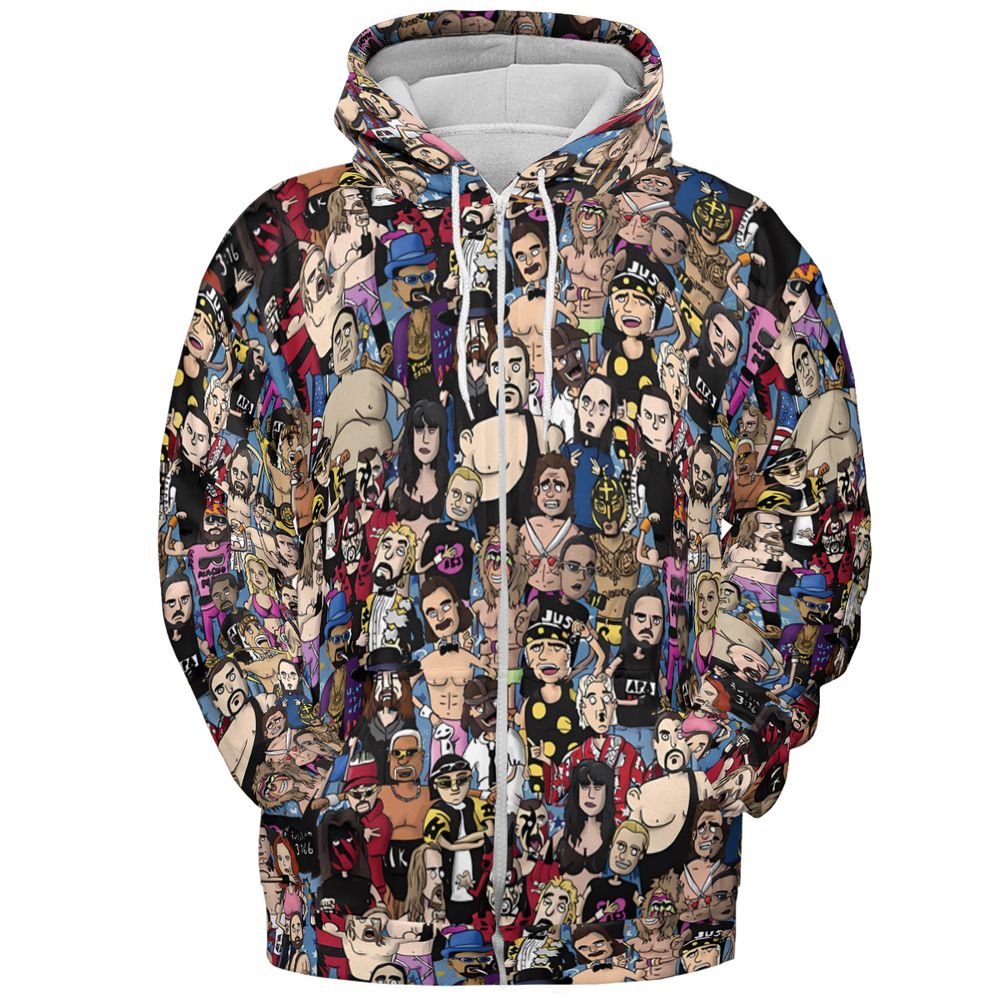 All-over Print Hoodie - 417N8ZP4 -  - 3