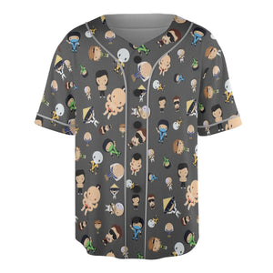 Finish Him Mortal Kombat Unisex Baseball Jersey