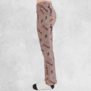 High School Icons The Breakfast Club Flare Leggings