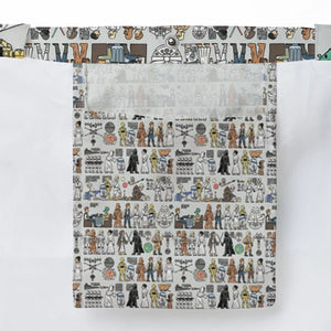Egyptian Galaxy Wars Large Tote Bag