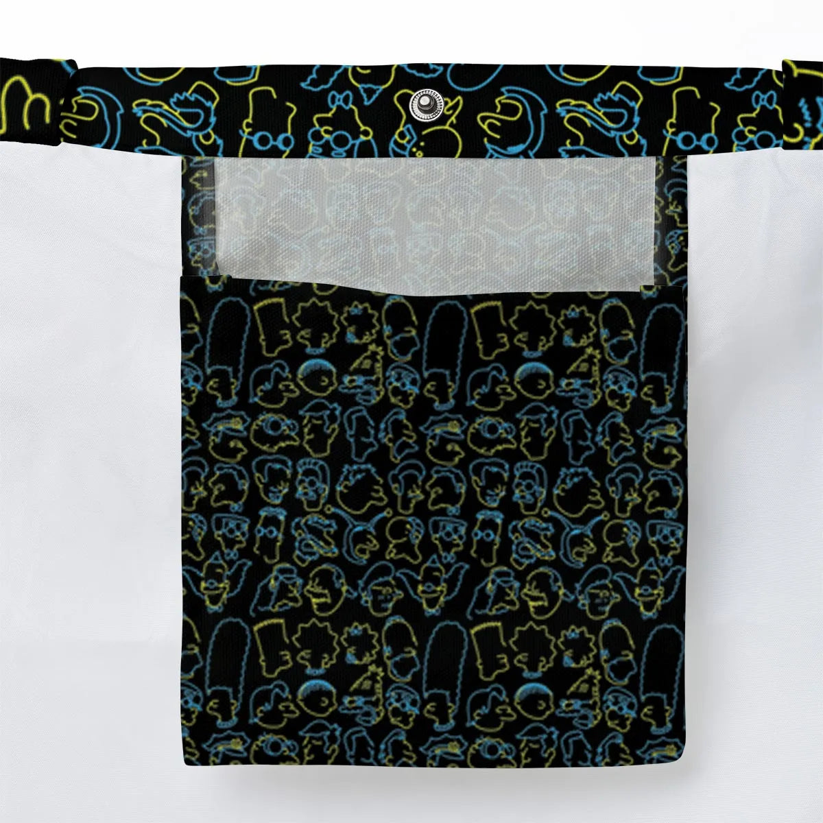 The Simpsons Neon Large Tote Bag