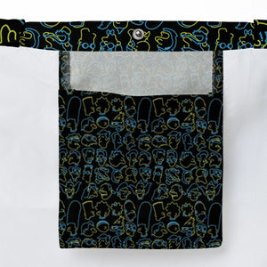 The Simpsons Neon Large Tote Bag