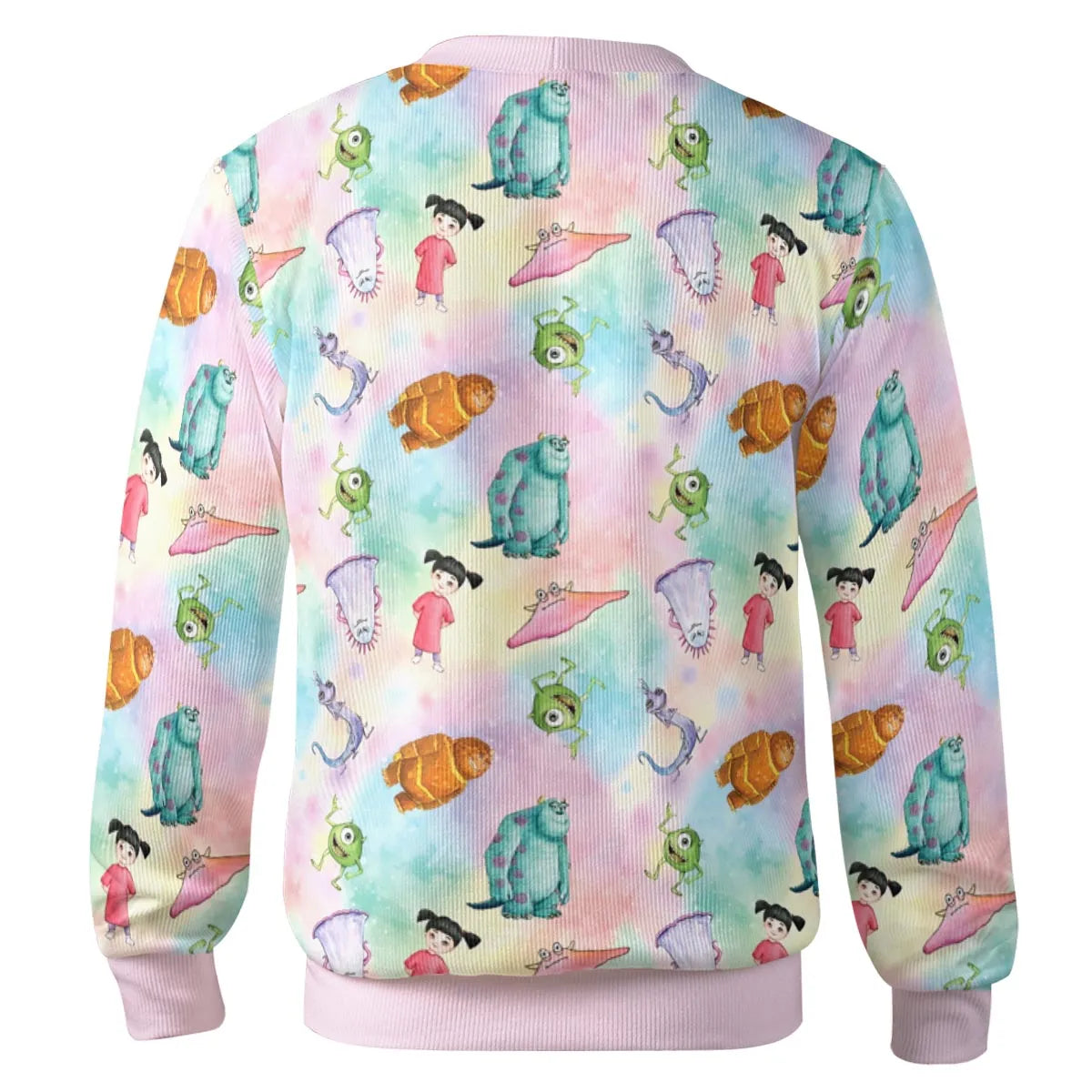 Watercolor Monsters Friends Cardigan