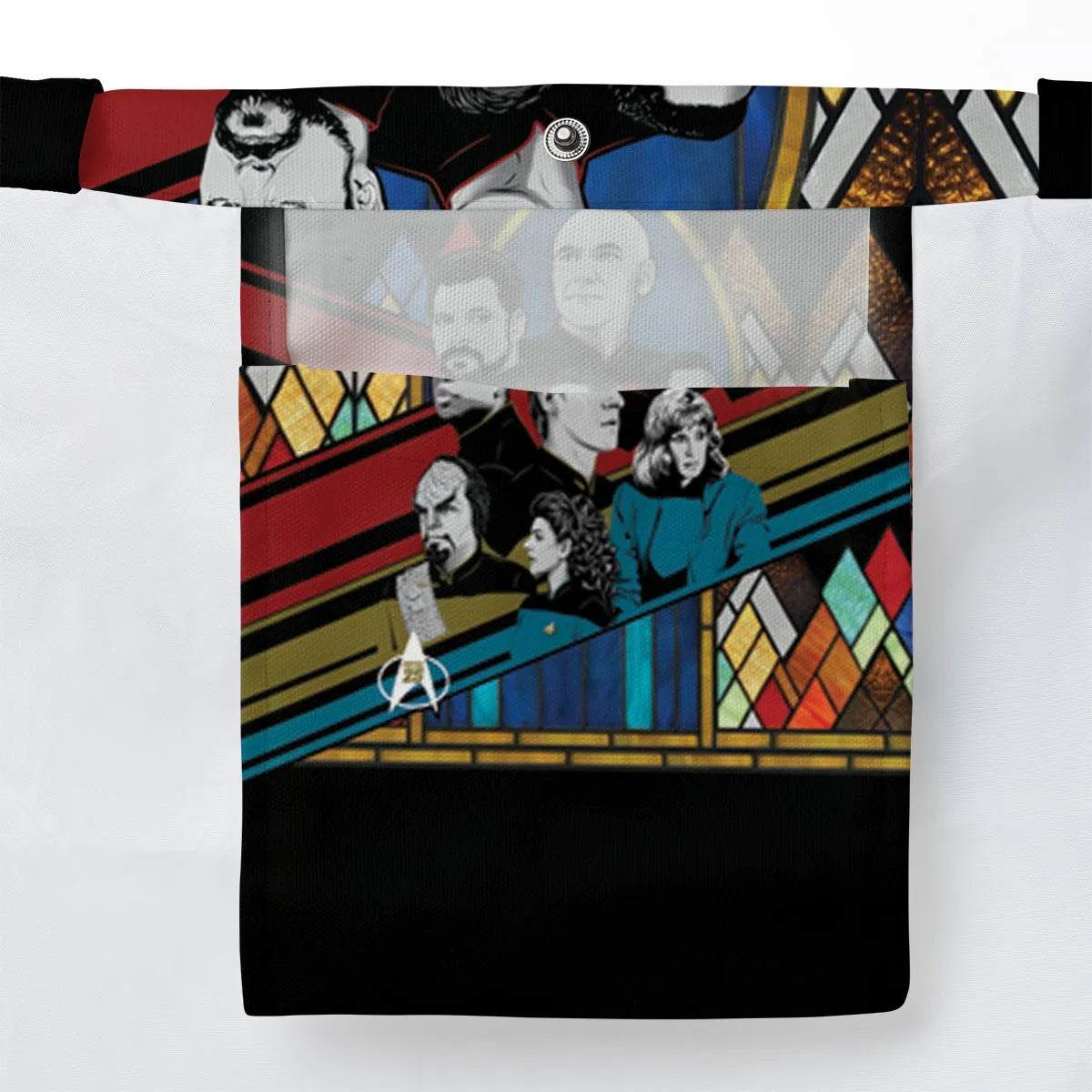 The Next Generation Star Trek Large Tote Bag