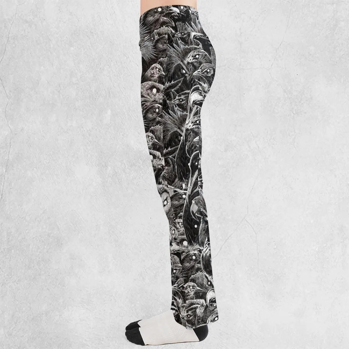Umbrellas to Underworld Penguin Flare Leggings