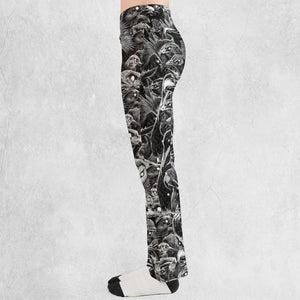 Umbrellas to Underworld Penguin Flare Leggings