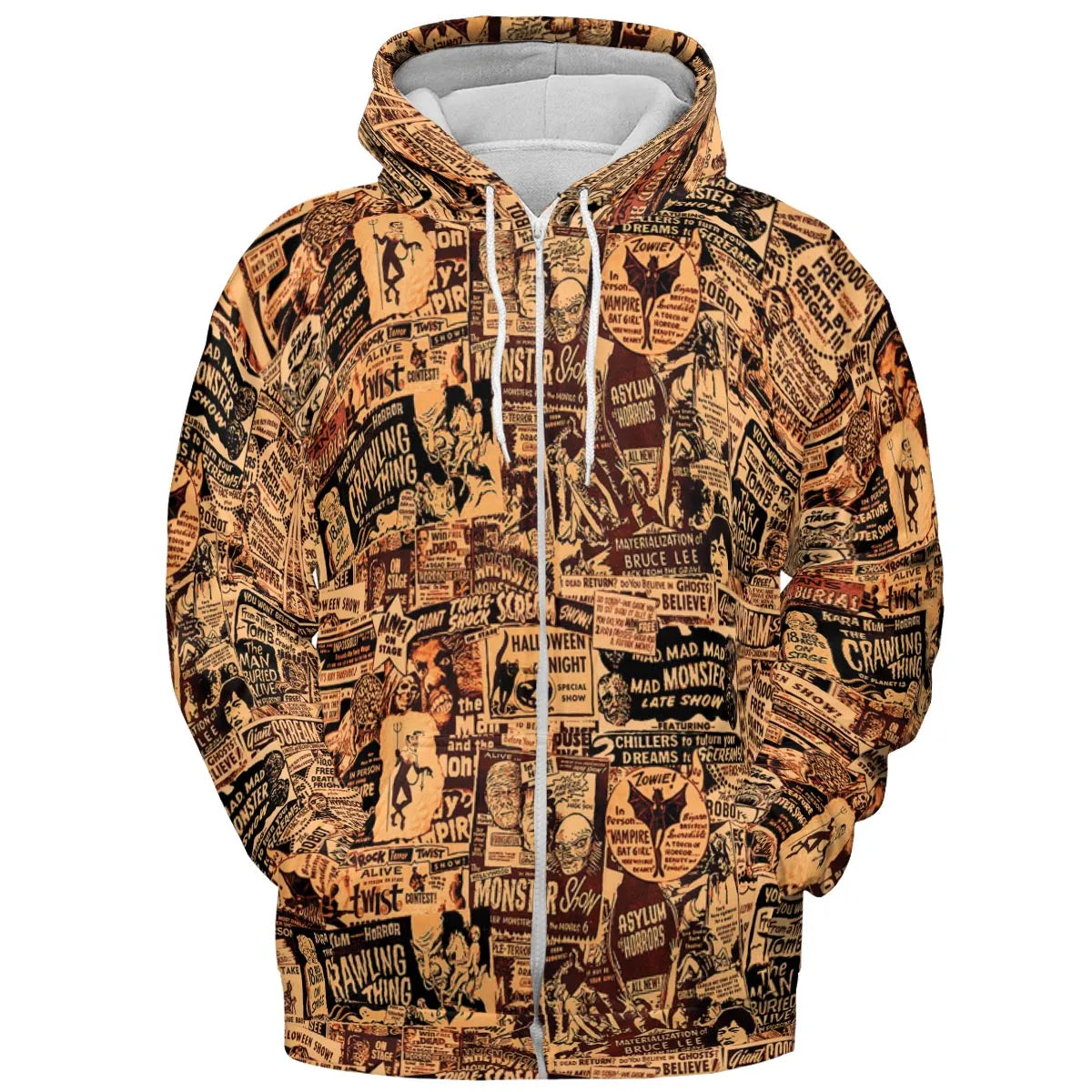 The Monster Show Mashup All-over Print Hoodie