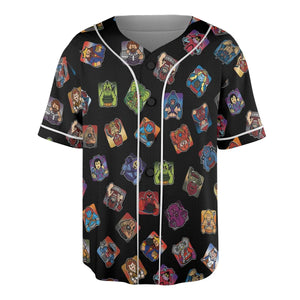 Retro Hero Masters of the Universe Unisex Baseball Jersey