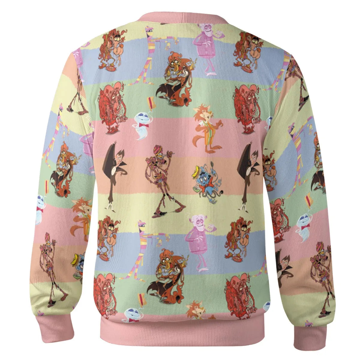 Spooky Monster Mash Cereal Monster Cardigan