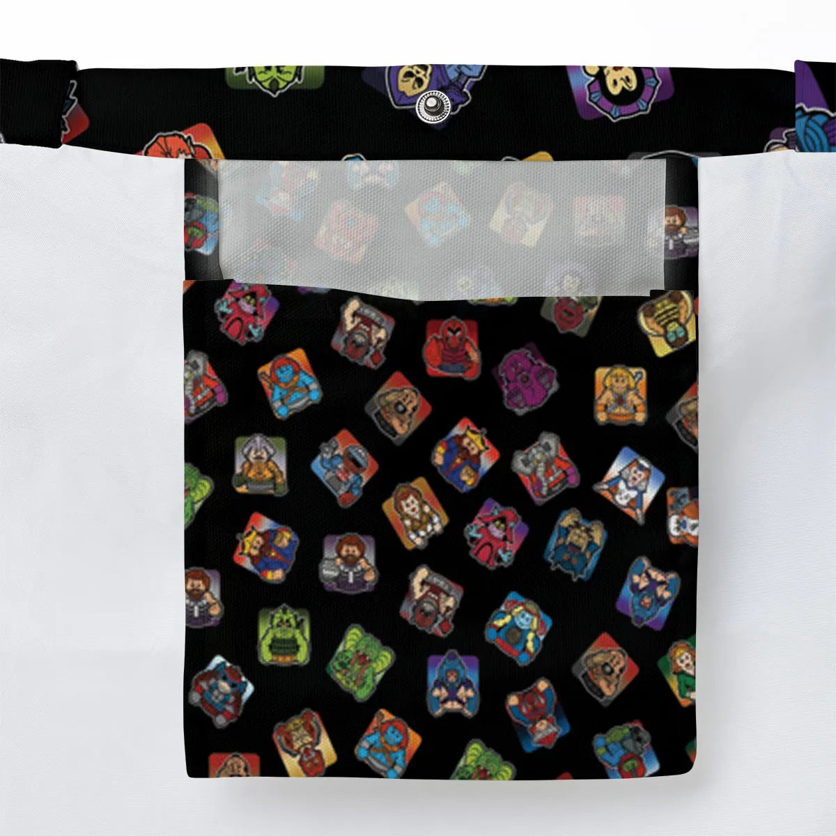 Retro Hero Masters of the Universe Large Tote Bag