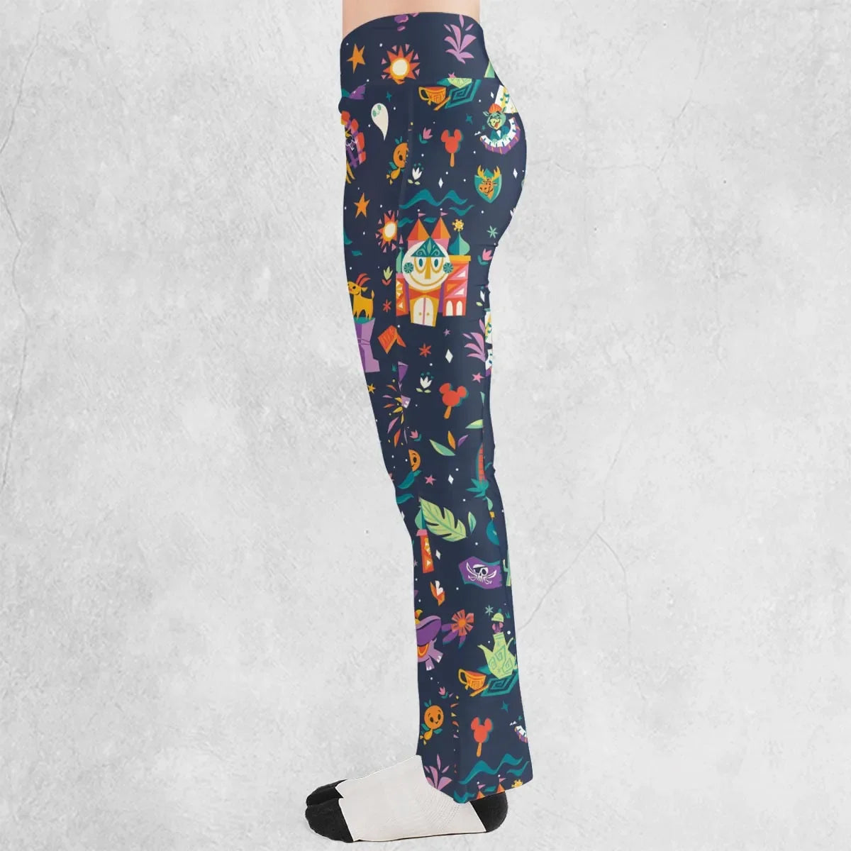 Magic Kingdom Theme Flare Leggings