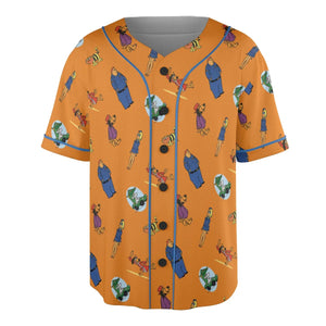 Kung-Fu Friends Hong Kong Phooey Unisex Baseball Jersey