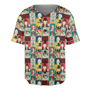 Toontown Threads Who Framed Roger Rabbit Unisex Baseball Jersey