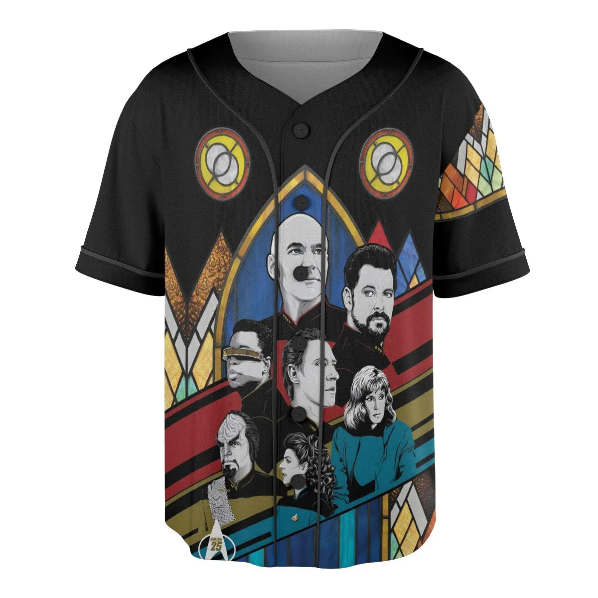 The Next Generation Star Trek Unisex Baseball Jersey
