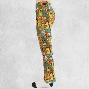 Power Starter Colors Pokemon Flare Leggings